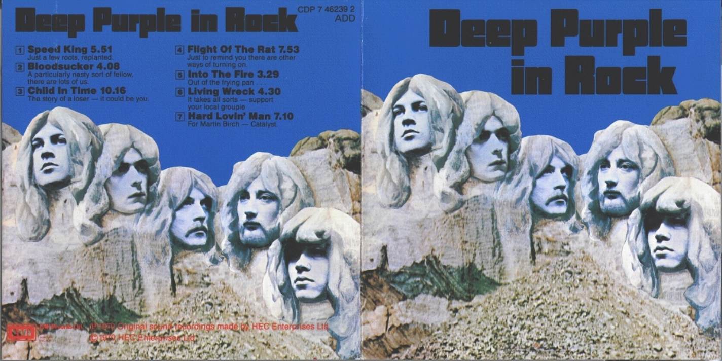 Deep Purple In Rock deplié
