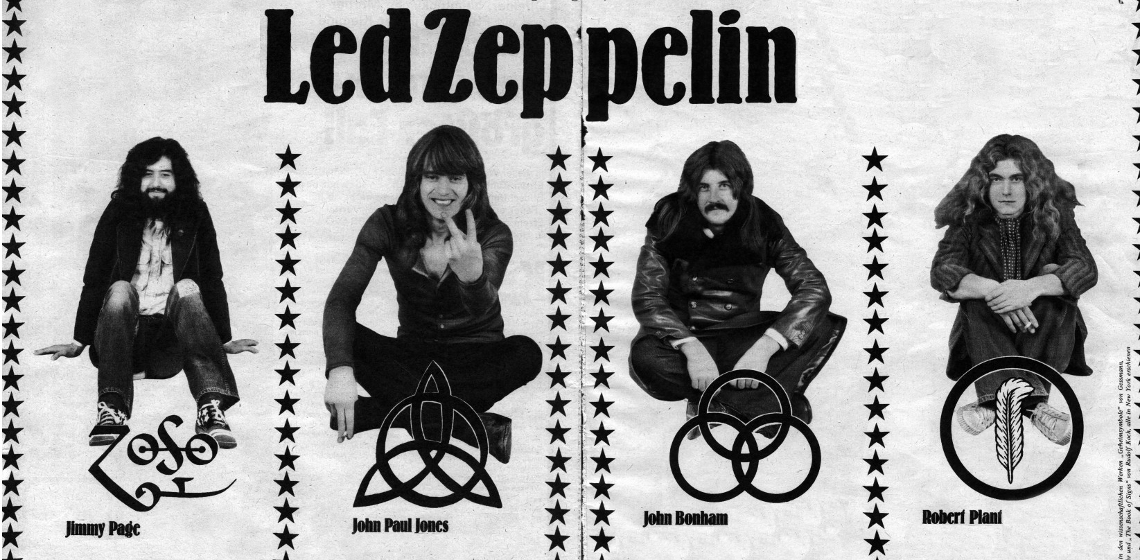 Led Zeppelin symbols